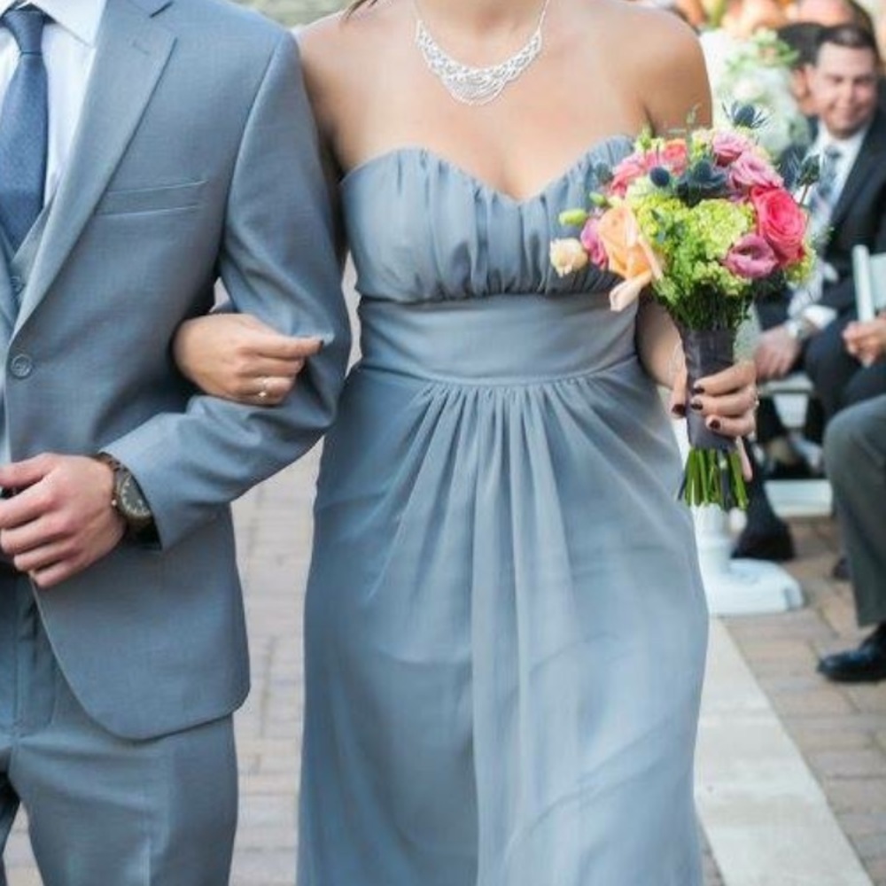 Silver Gown *Formal* *Prom*